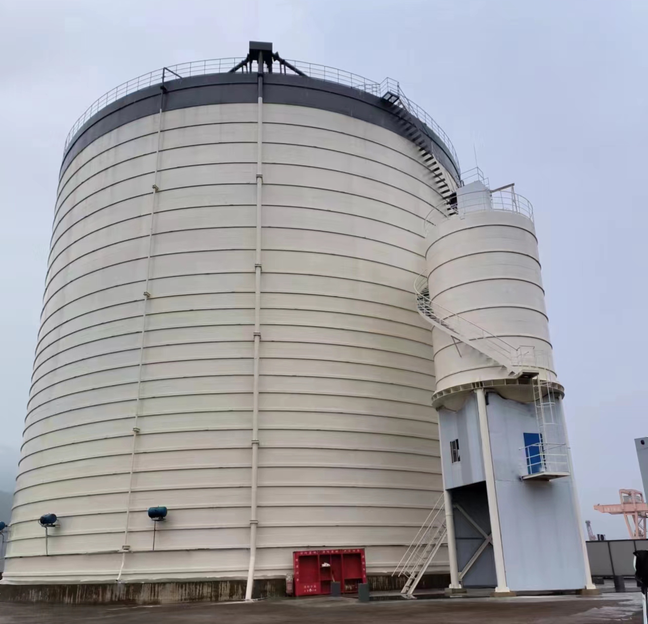 桂东10万吨水泥钢板库